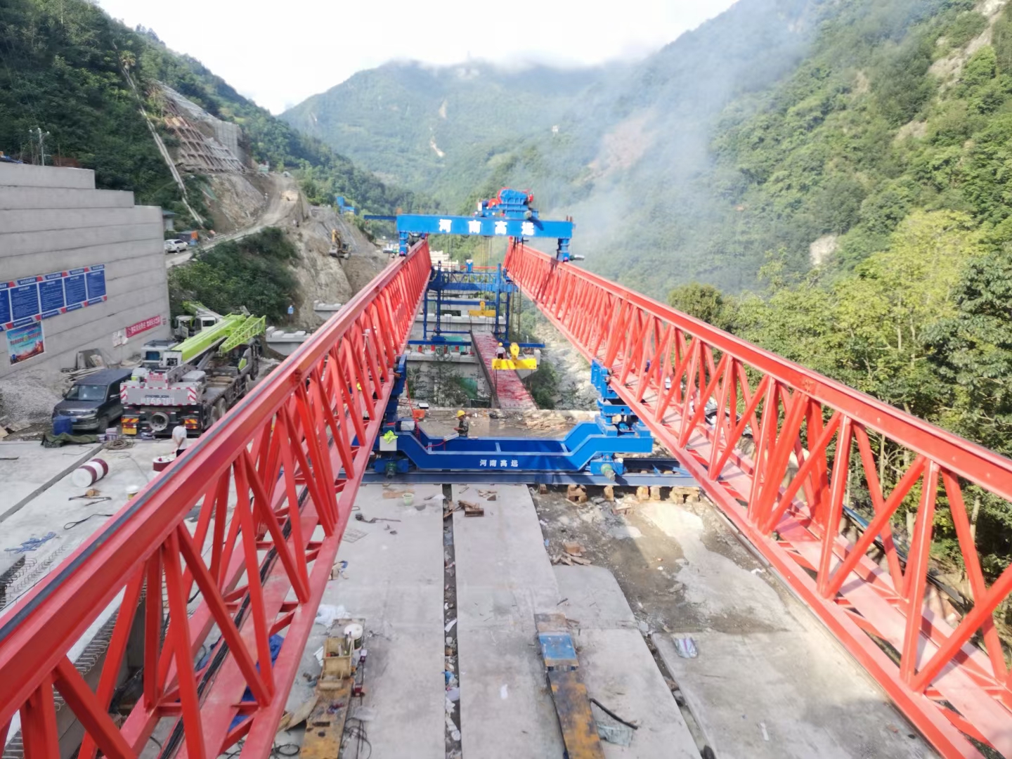 高速公路架桥机打滑的原因